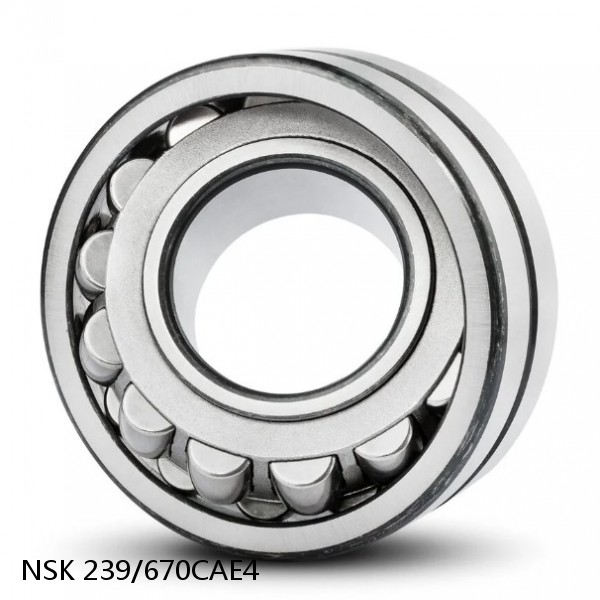 239/670CAE4 NSK Spherical Roller Bearing #1 small image